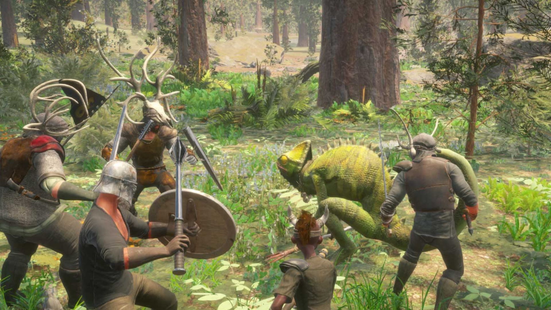 Fighting in group is the way to go (Image via Stormhaven Studios)